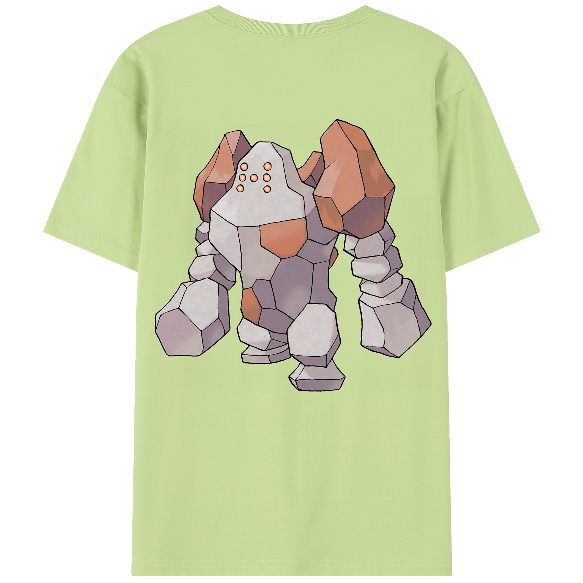 （画像用） ポケットモンスター Pokémon 綿100％半袖Tシャツ（背面プリント）